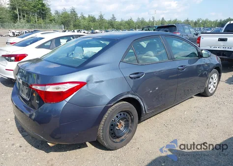 2015 Toyota Corolla Le from USA, damaged, VIN 2T1BURHEXFC314190